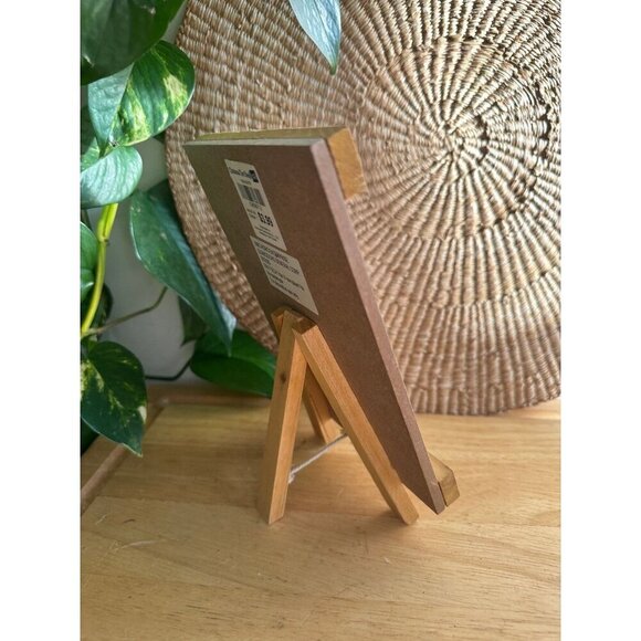 Christmas Tree Shops deer trees painting on easel - Picture 7 of 10